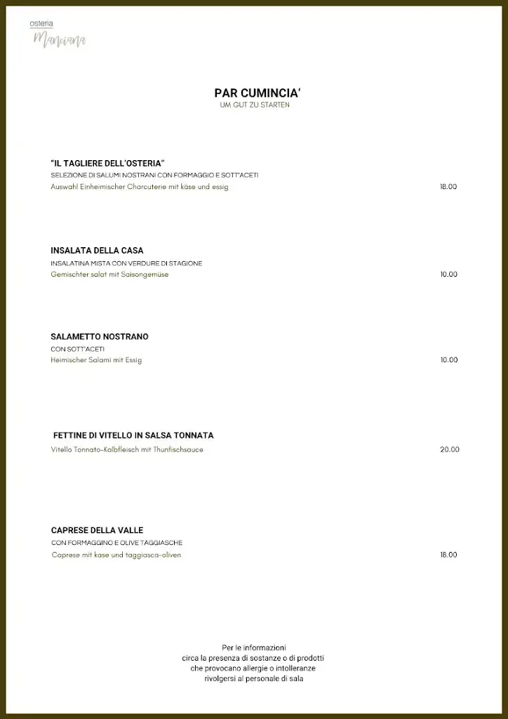 Menu_Osteria Manciana Ristorante_Muggio_imagen_3