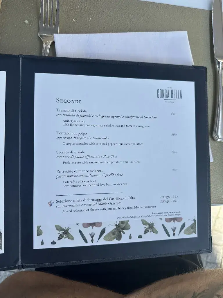 Raissa Ranzani Beu_Ristorante Conca Bella & Wine Bar_Vacallo_review