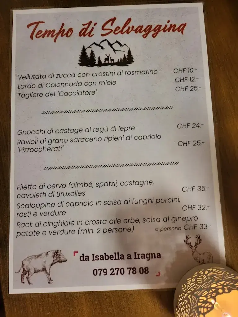 Osteria del Ponte restaurant in Riviera