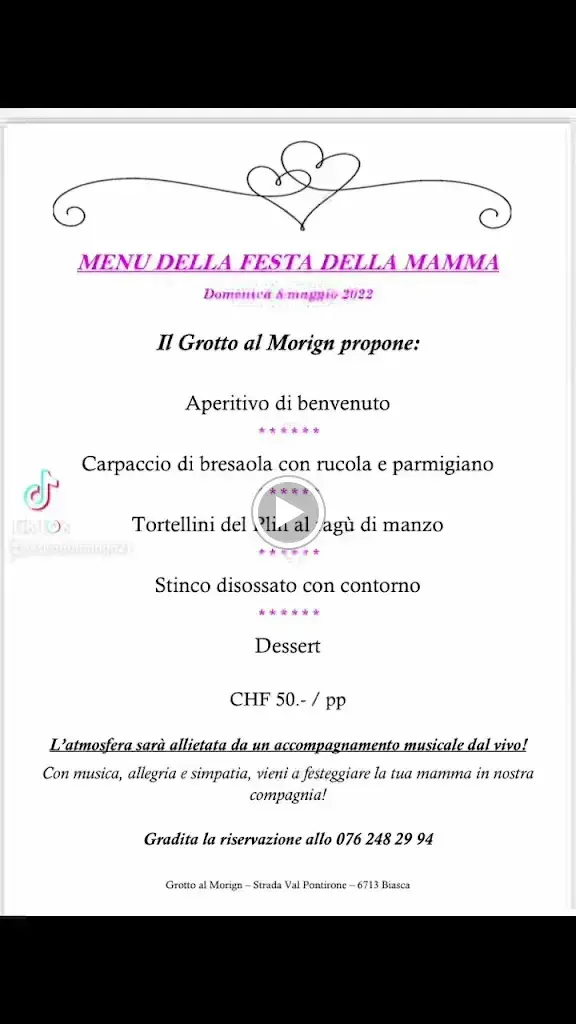 Menu_Grotto Al Morign_Biasca_image_1