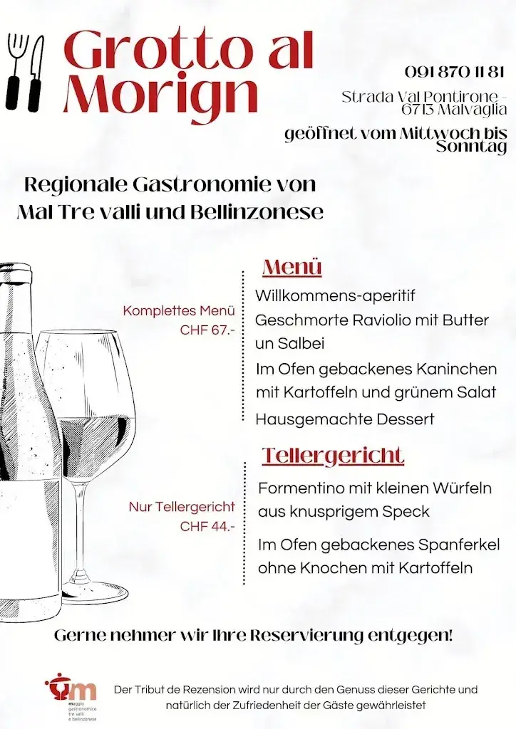Menu_Grotto Al Morign_Biasca_image_4