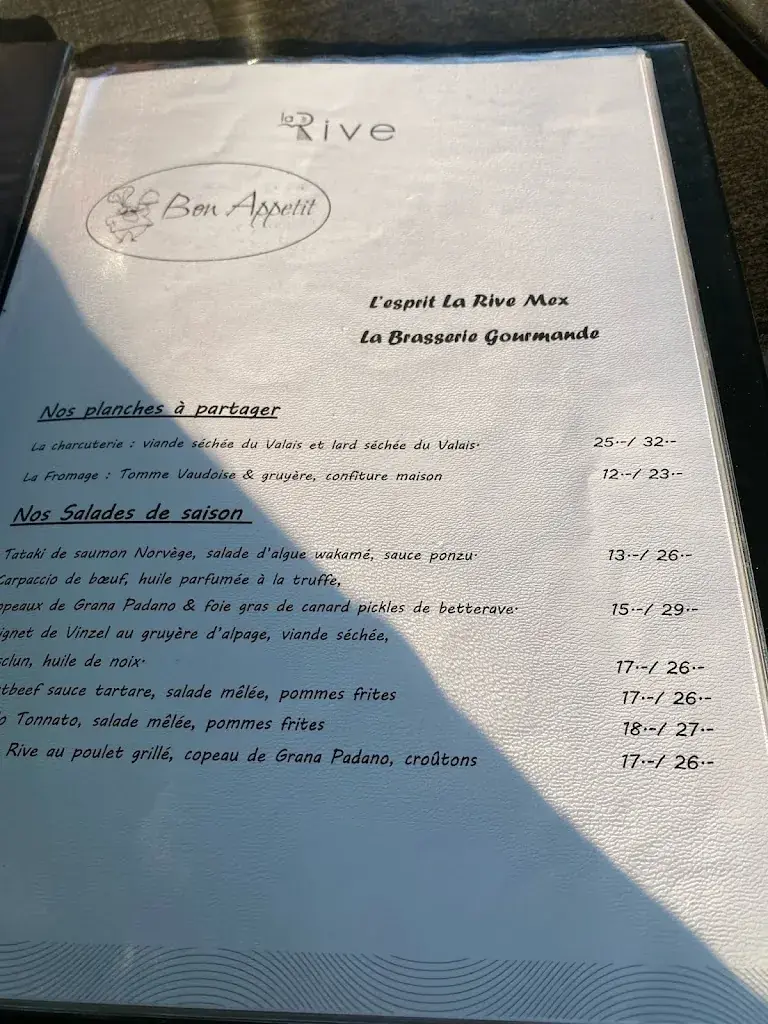 Menu_Restaurant La Rive Mex_Mex_immagine_4