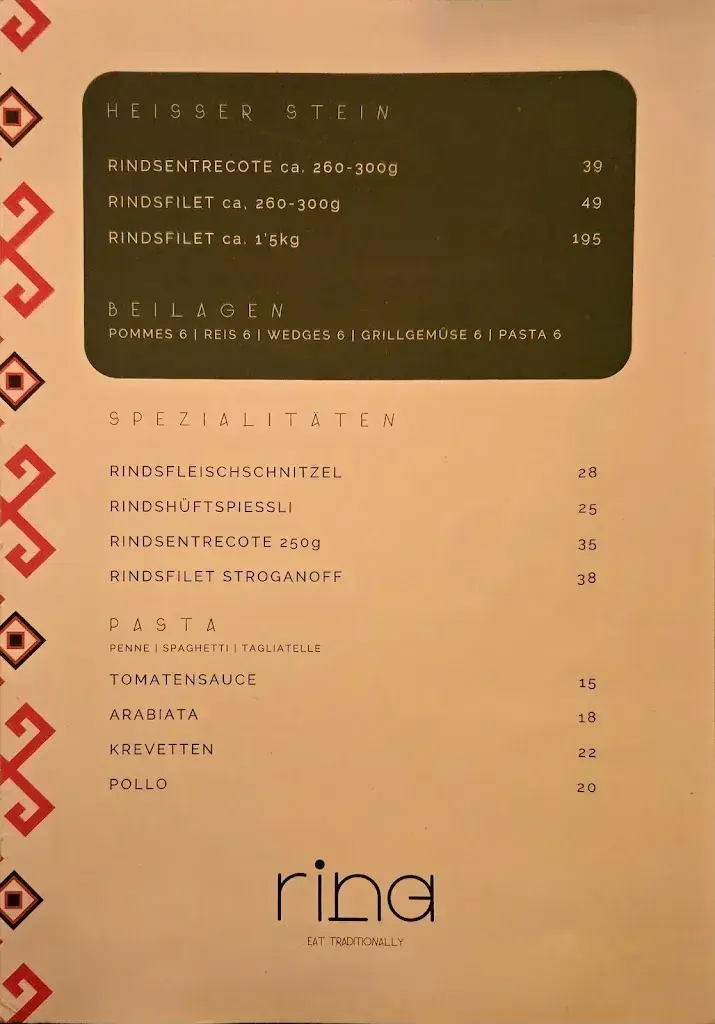 Rina restaurant in Emmen