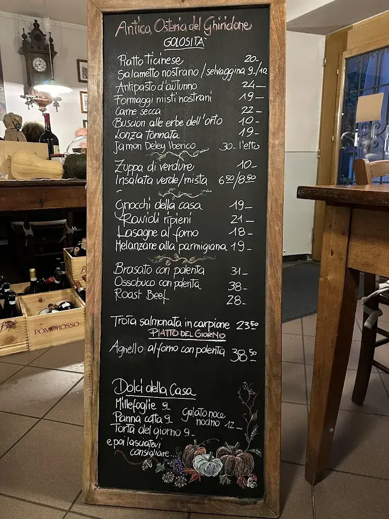 Antica Osteria del Ghiridone restaurant à Palagnedra