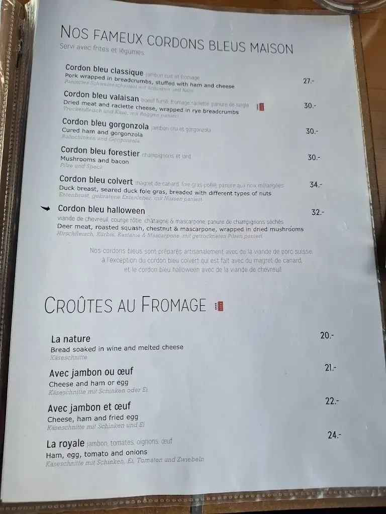 Menu_Restaurant La Promenade_Leytron_image_2