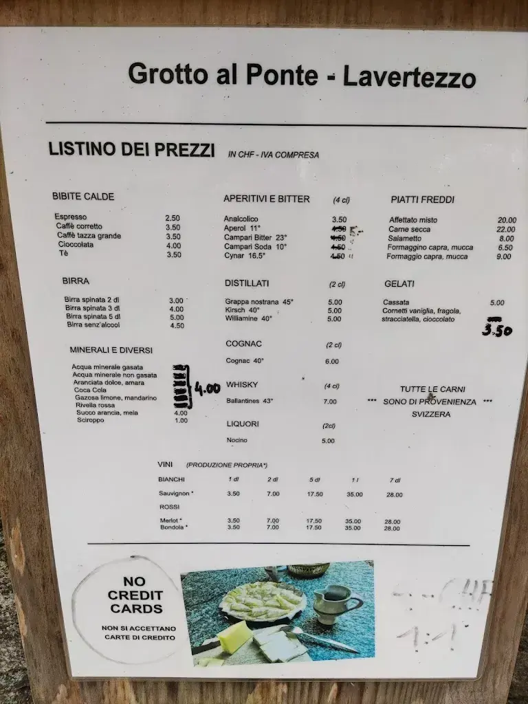 Menü_Grotto al Ponte_Lavertezzo_Bild_2