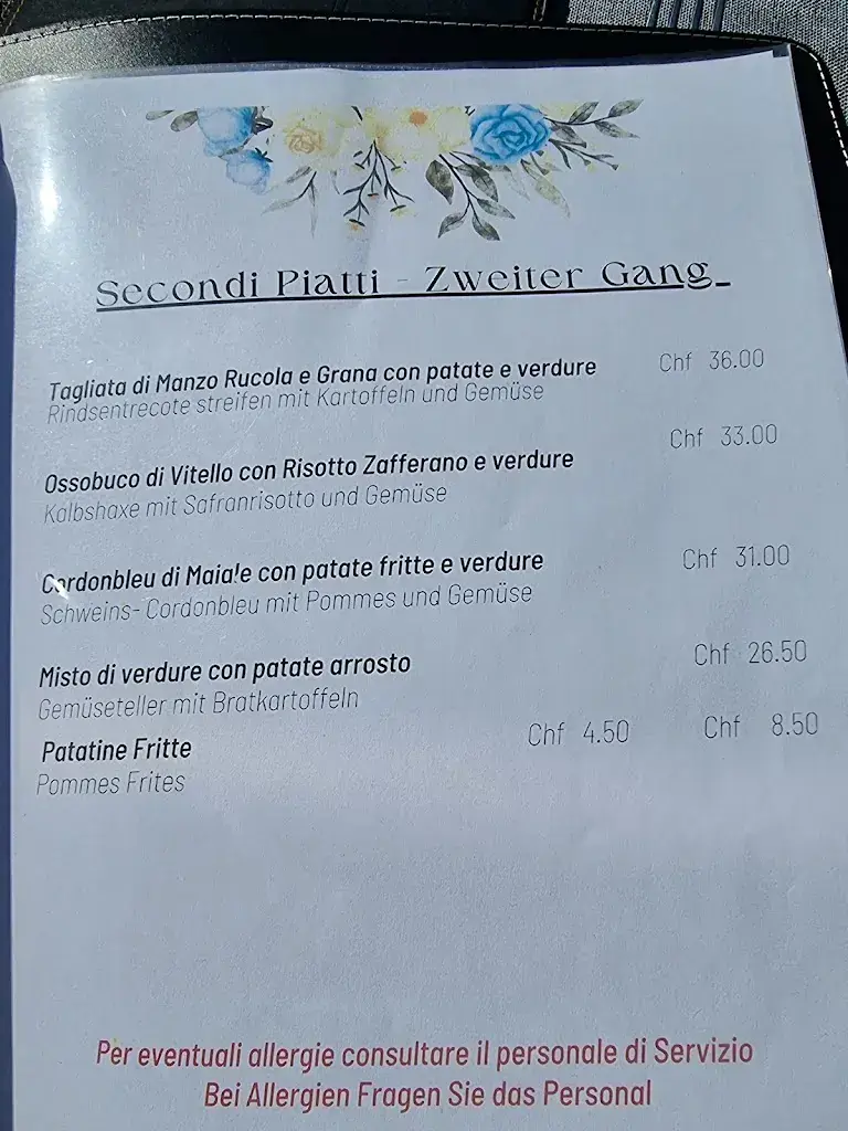 Menu_Restaurant Albergo al Portico_Gerra (Gambarogno)_imagen_1