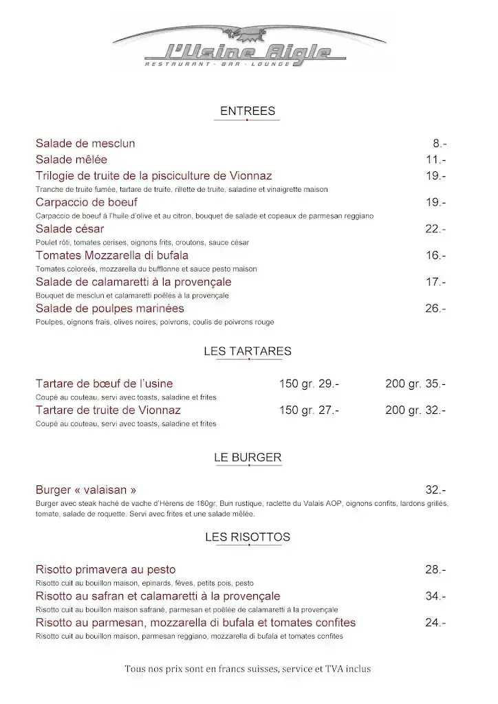 Restaurant L' Usine Aigle_Aigle_menu_image_1