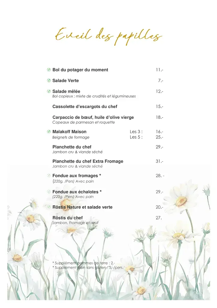 Menu_Buffet de la Gare Gryon , le bistrot de Coco & Albert_Gryon_image_3