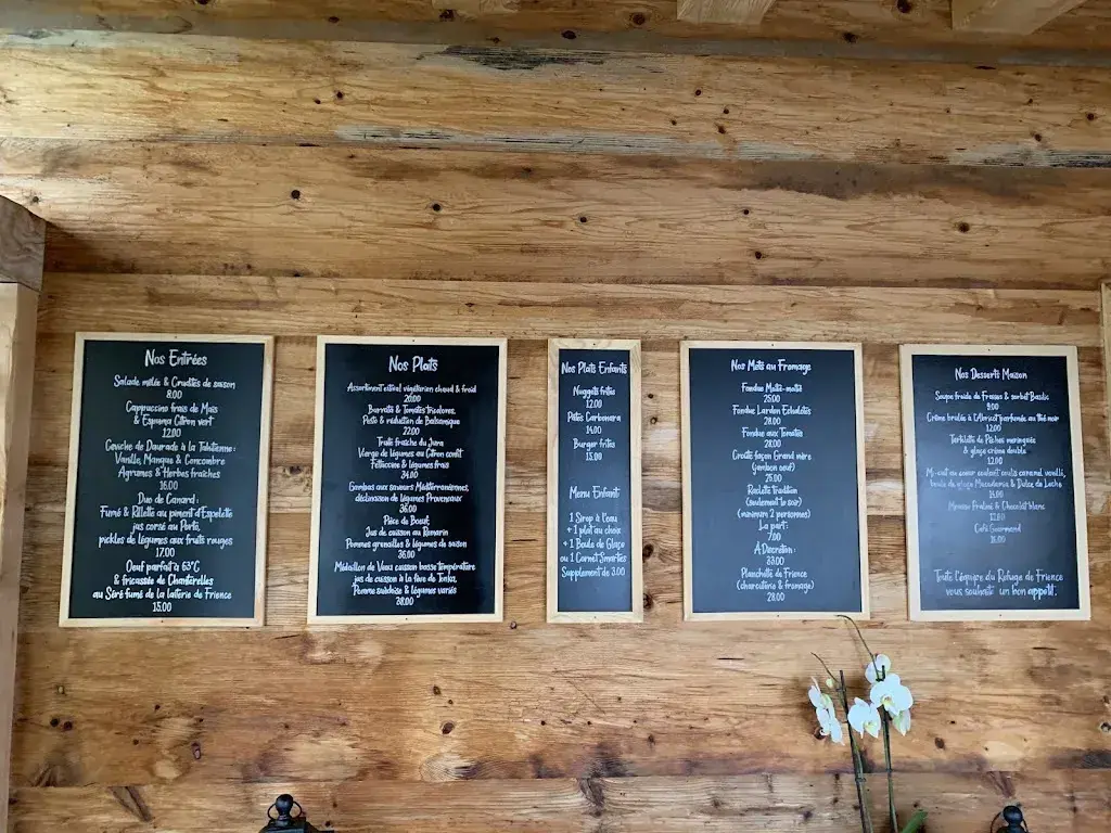 Menü_Refuge de Frience_Gryon_Bild_3