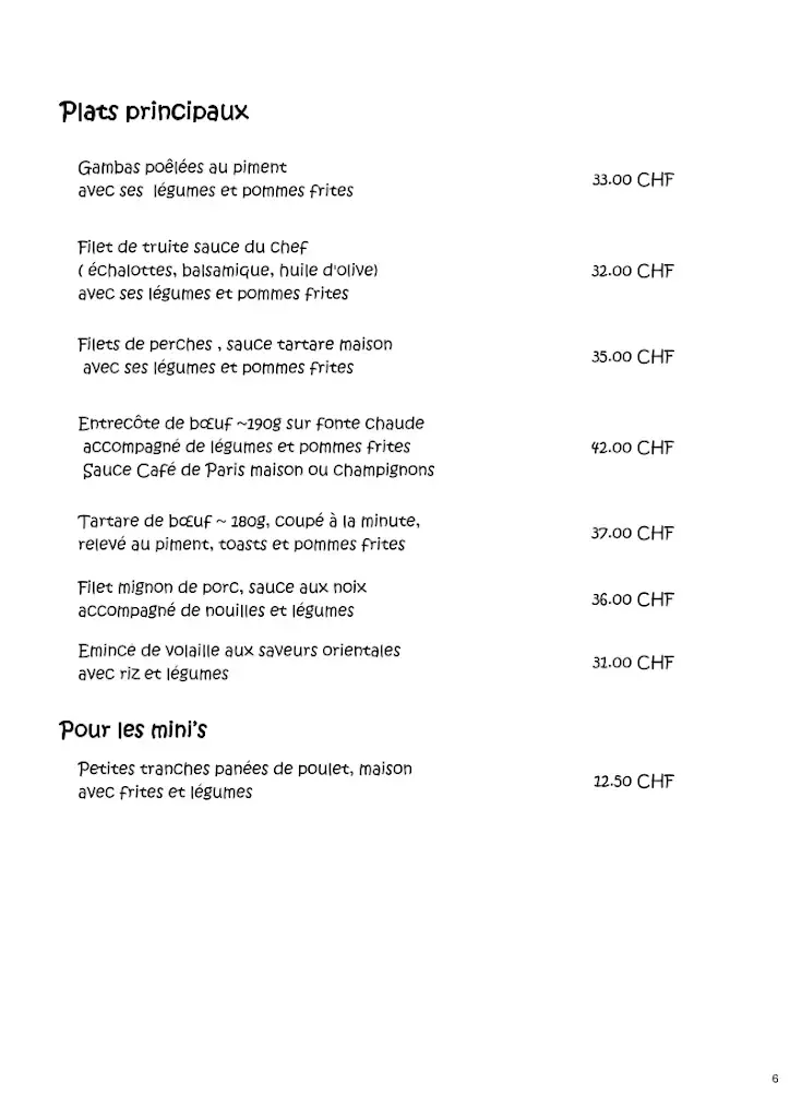 RESTAURANT :Au Soleil du Châtel_Bex_menu_image_1