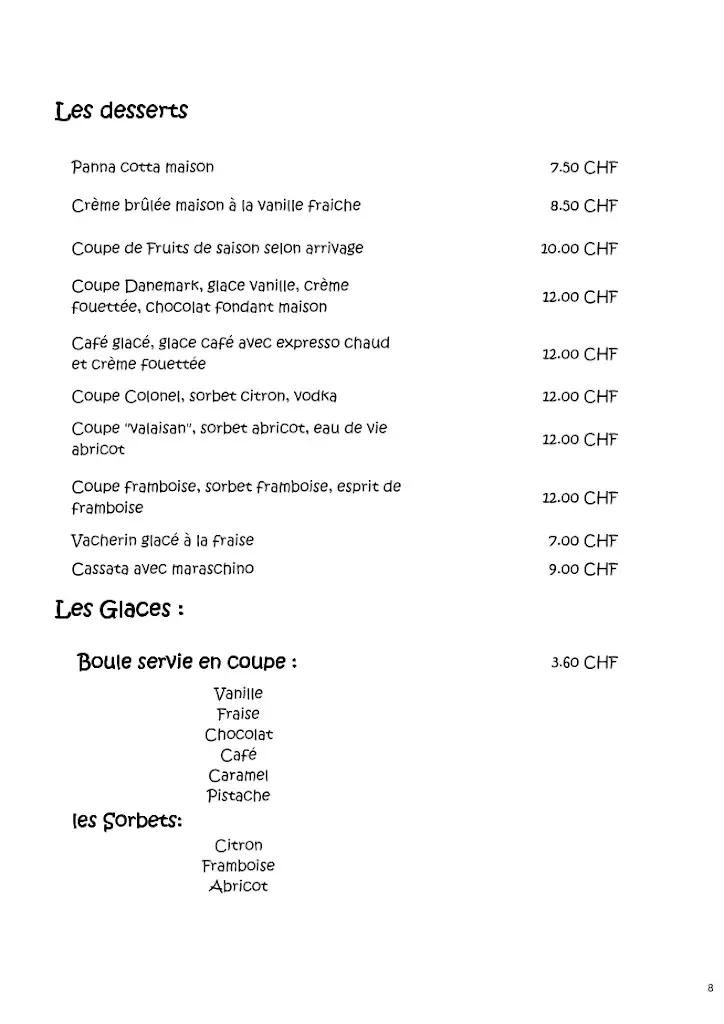 Menu_RESTAURANT :Au Soleil du Châtel_Bex_image_2