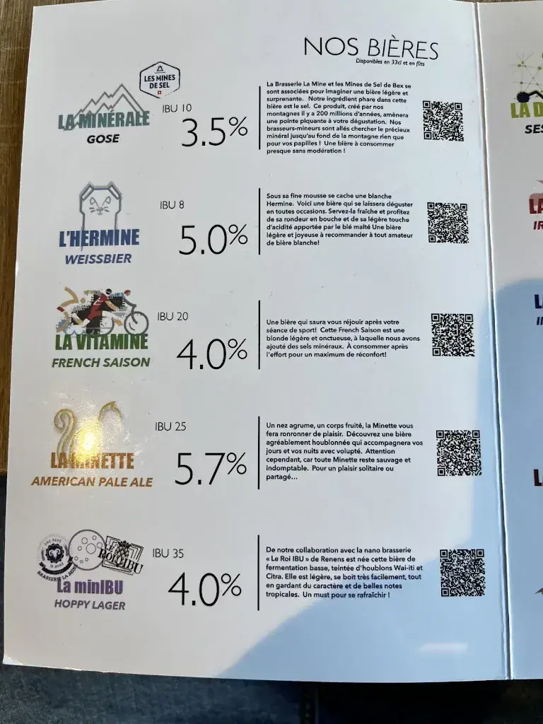 Menu_Brasserie et Restaurant La Mine_Bex_image_4