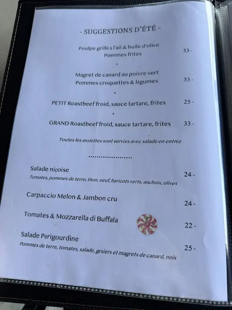 Menu_Restaurant la Porte-du-Scex_Vouvry_imagen_2