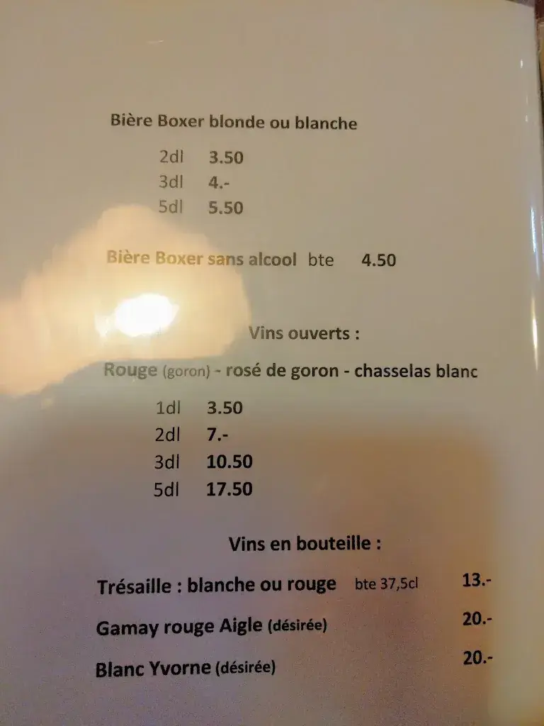 Menu_Café restaurant le Cosmos_Ormont-Dessous_image_2