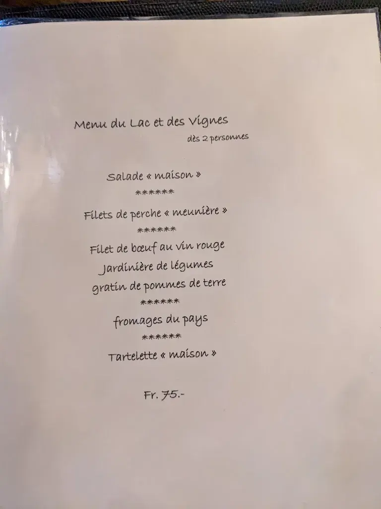 Menu_Restaurant de la Passade_Perroy_immagine_3