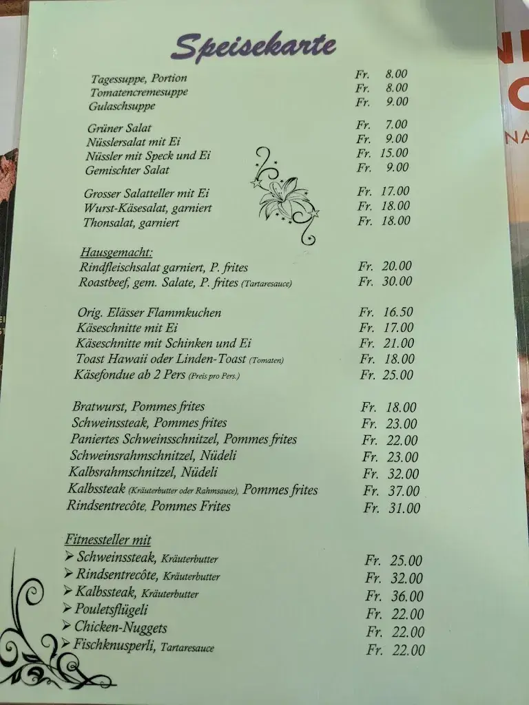 Menu_Gasthof Linde_Linden_image_1