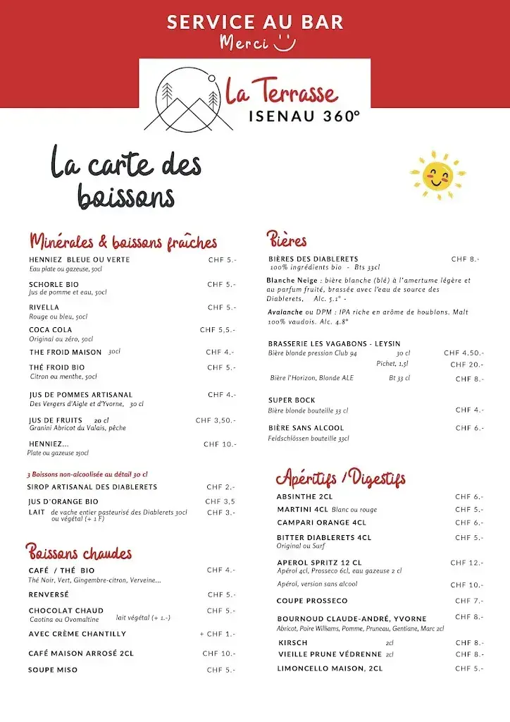 Menu_Isenau - La Terrasse d'Isenau 360°_Les Diablerets_image_3