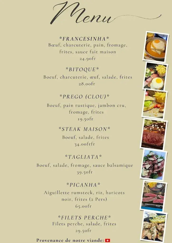 Menu_Blu Sky Restaurant Bar_Bière_image_3