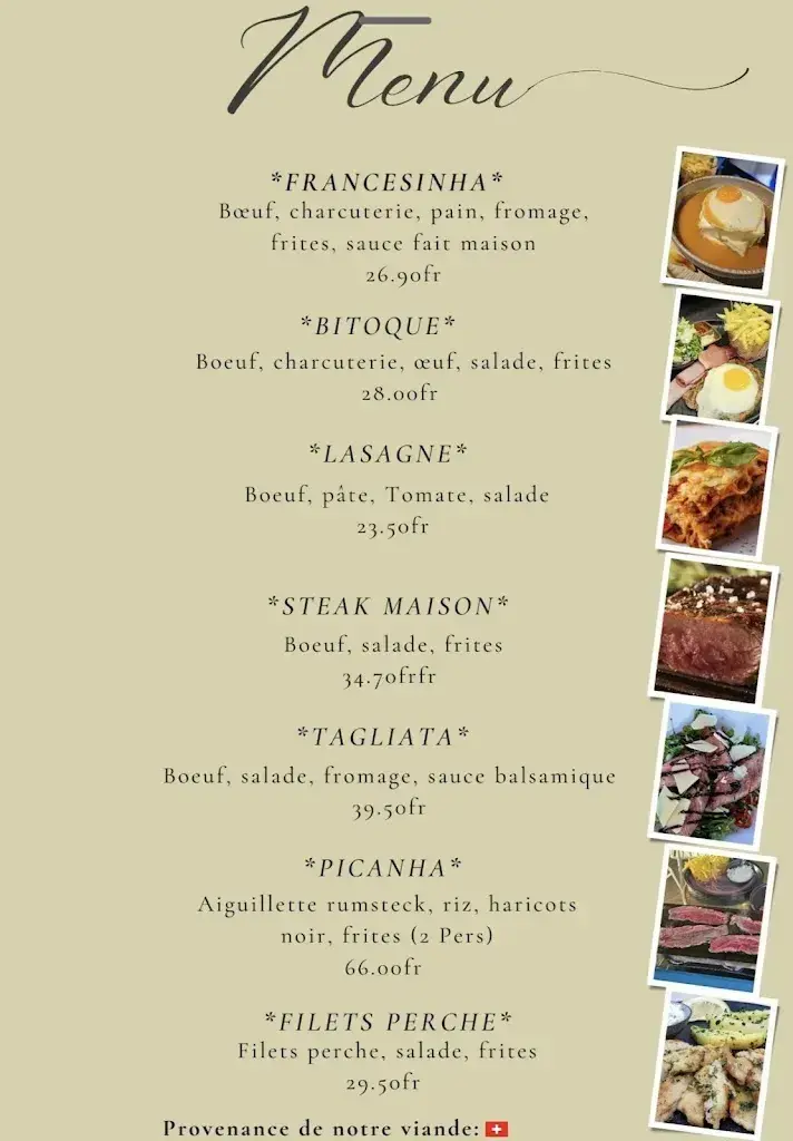 Menu_Blu Sky Restaurant Bar_Bière_image_4