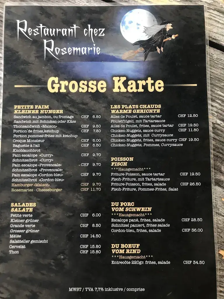 Menu_Restaurant Chez Rosemarie_Bellerive_image_2