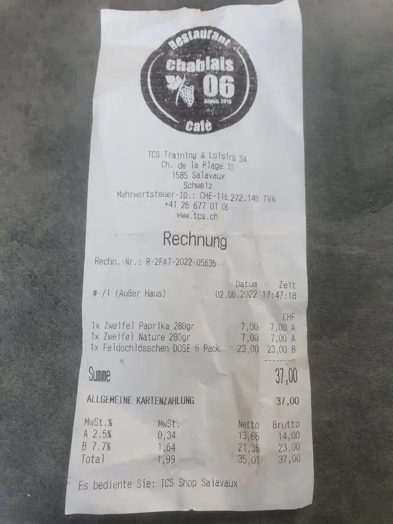 Koller Vanessa_Restaurant Chablais 06_Bellerive_reseña