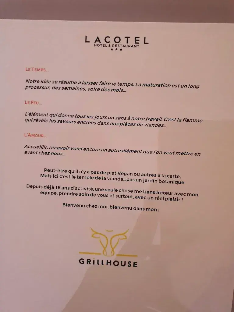 Hôtel Restaurant Lacotel_Avenches_menu_image_1