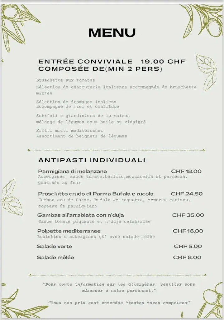 Menu_Hotel de France Restaurant di Giuseppe Turco_Cuarnens_image_3