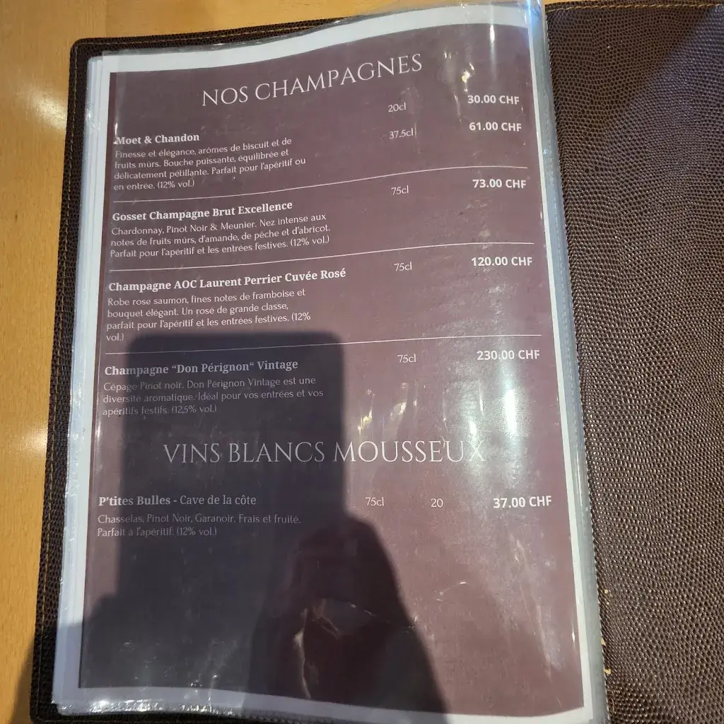 Menu_Auberge Communale_La Chaux _image_1