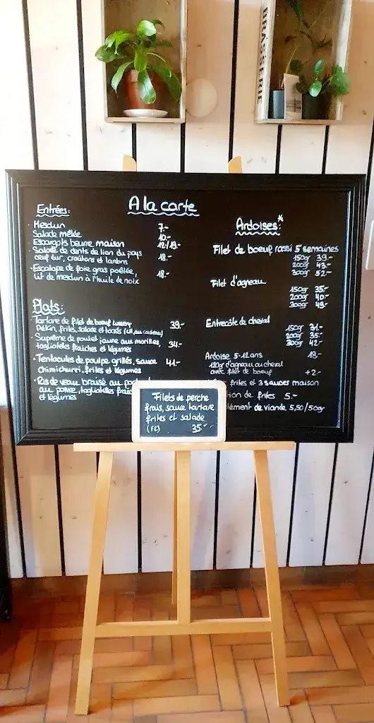 Menu_Auberge de la Croix Blanche_Lussery-Villars_image_2