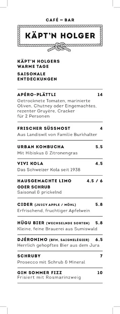 Menu_KÄPT'N HOLGER_Langnau im Emmental_immagine_1