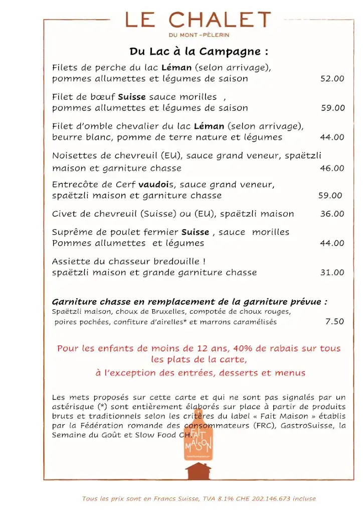 Restaurant Le Chalet du Mont-Pèlerin_Chardonne_menu_image_1