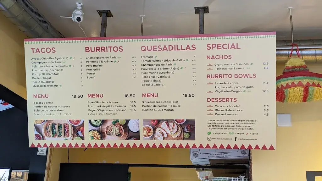 Menu_Mexicana Streetfood Central Lausanne_Lausanne_image_3