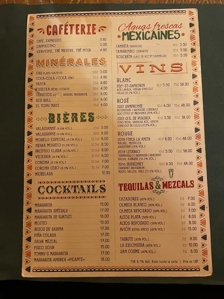 Menu_La Esquina_Lausanne_imagen_2