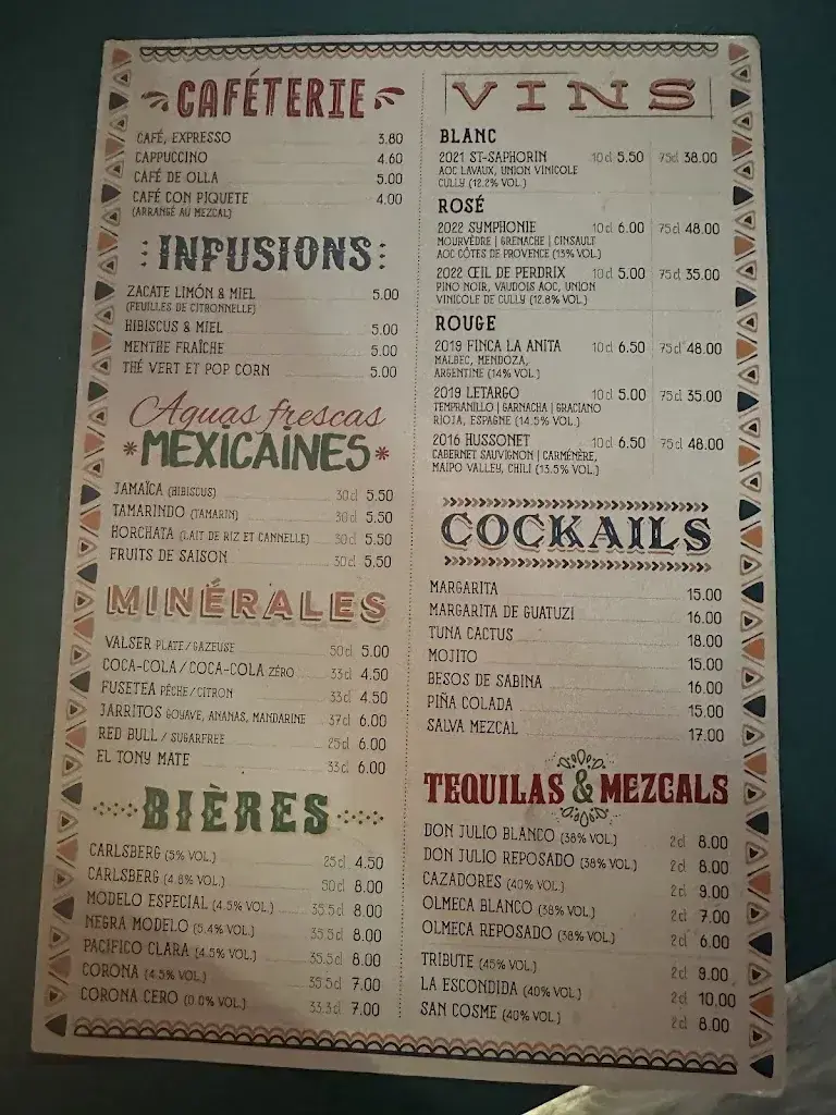 Menu_La Esquina_Lausanne_imagen_3