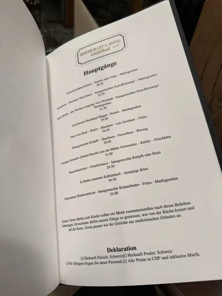 Menu_Restaurant und Hotel Löchlibad_Obergoldbach_image_2