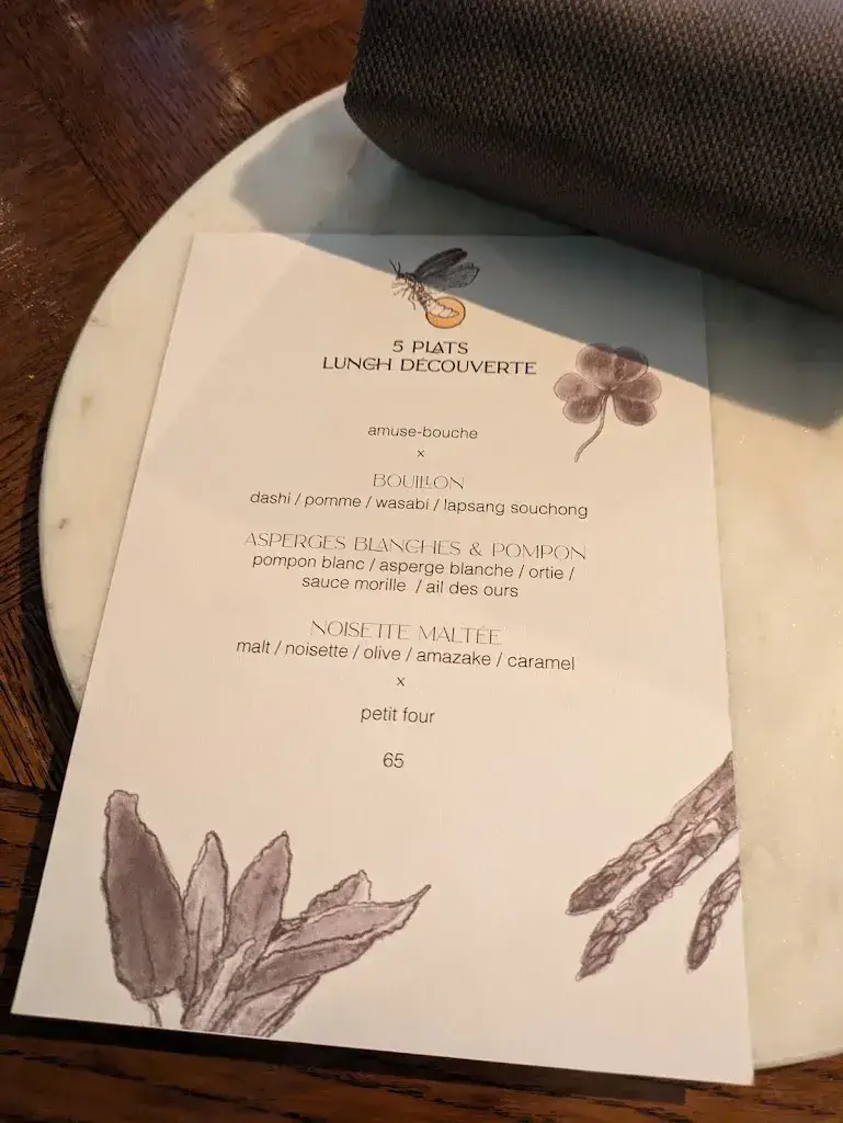 Menu_Luciole Restaurant_La Chaux-de-Fonds_image_2