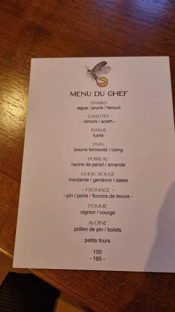 Menu_Luciole Restaurant_La Chaux-de-Fonds_image_3