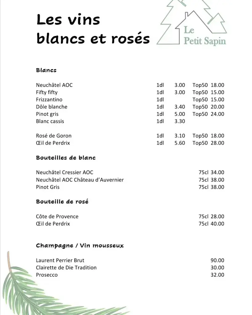 Menu_Le petit sapin_La Chaux-de-Fonds_image_4