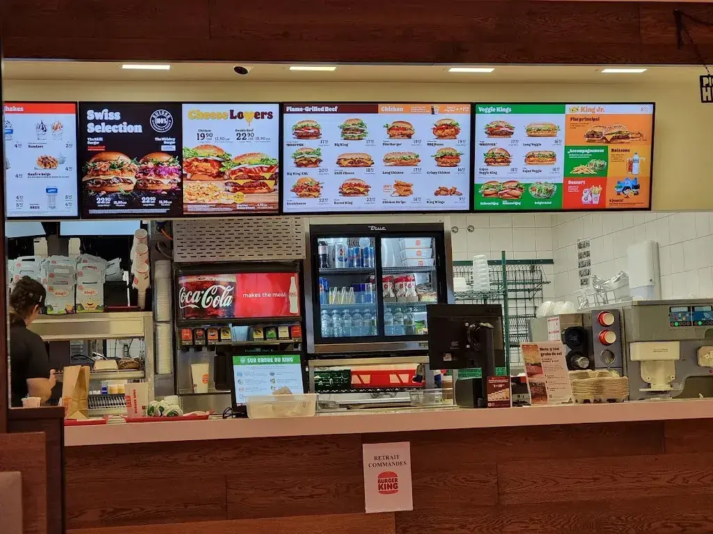 Burger King ristorante a Bavois