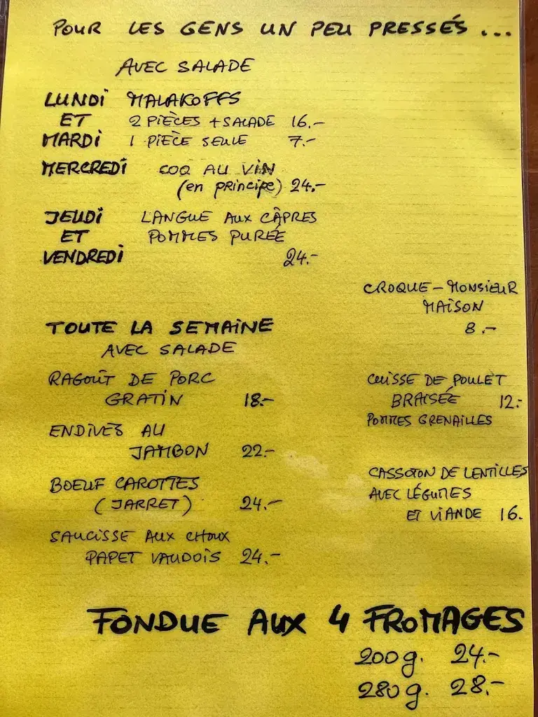 Menu_Café du Chêne_La Sarraz_image_2