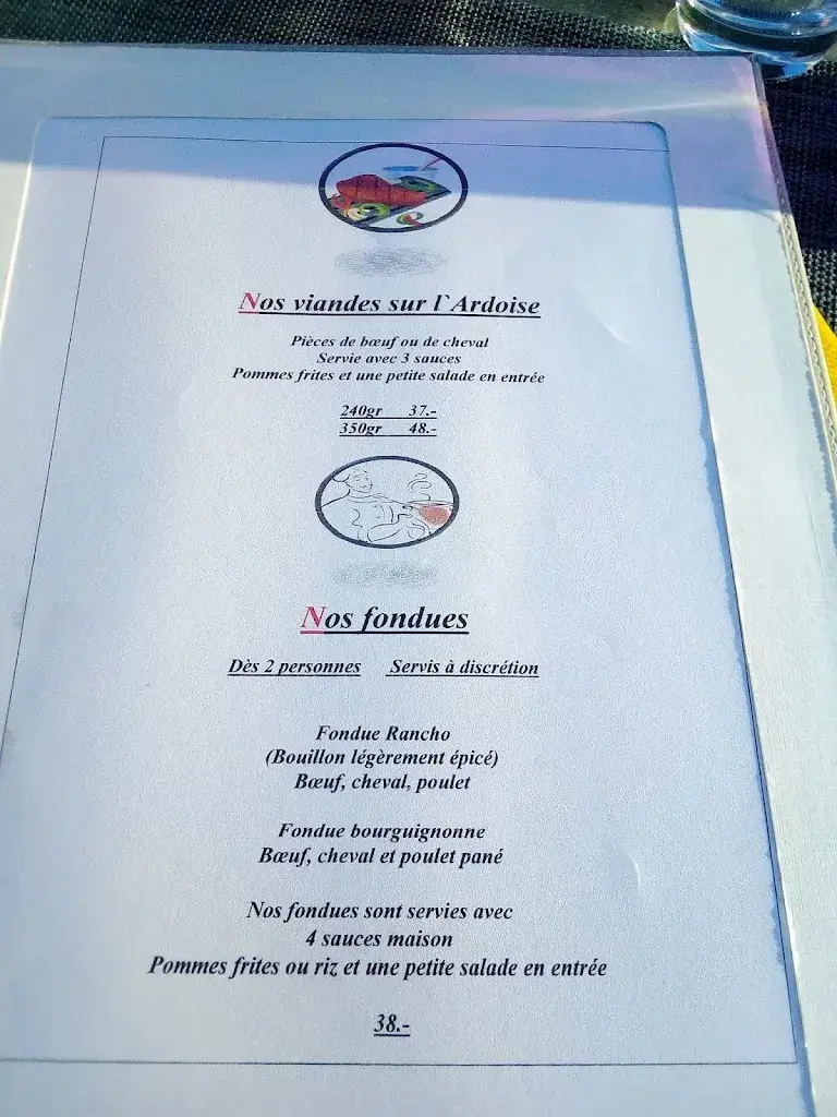 Menu_Le Ranch - Restaurant_Yverdon-les-Bains_image_2