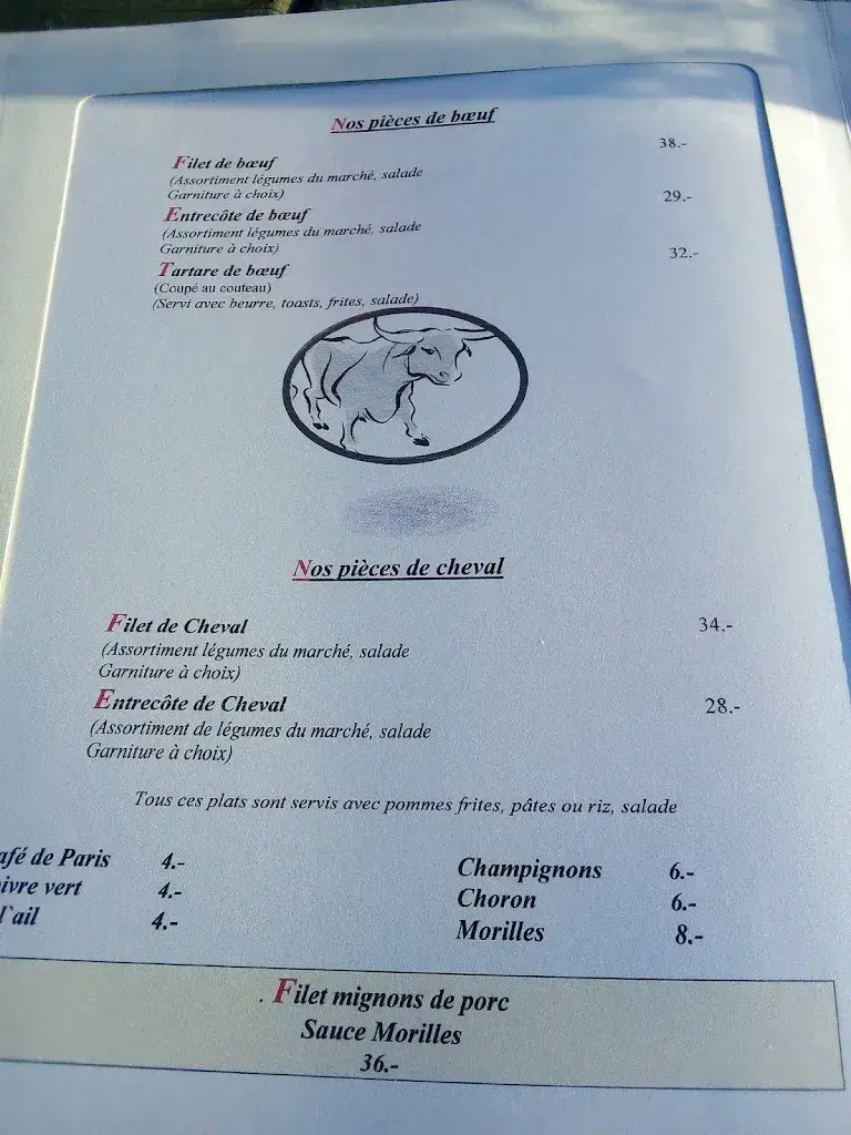Menu_Le Ranch - Restaurant_Yverdon-les-Bains_image_4