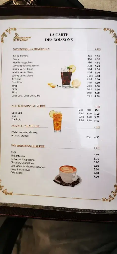 Restaurant de La Place_Yverdon-les-Bains_menu_image_1