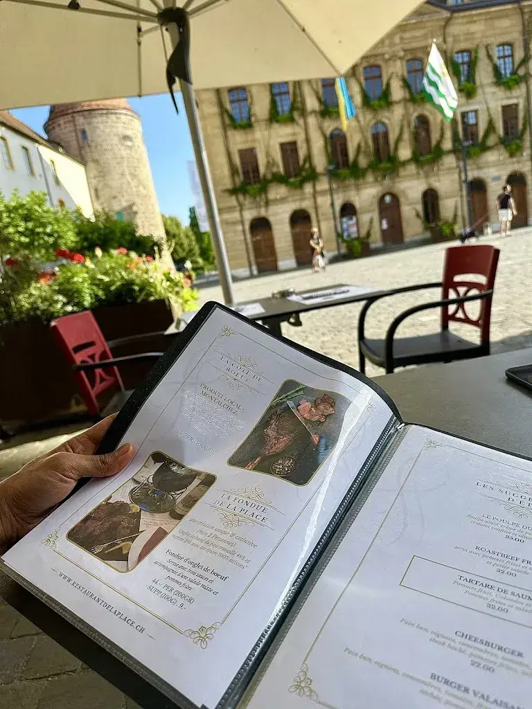 Menu_Restaurant de La Place_Yverdon-les-Bains_image_4