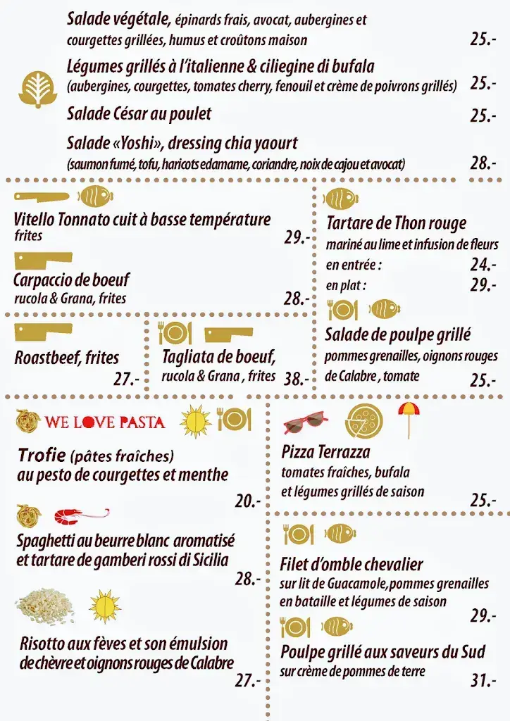 Menü_La Grange Da Antonio_Yverdon-les-Bains_Bild_2