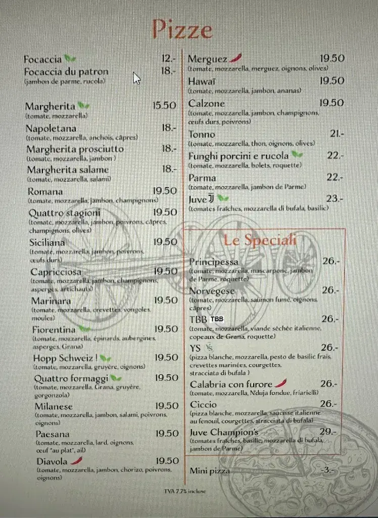 Menü_La Grange Da Antonio_Yverdon-les-Bains_Bild_4