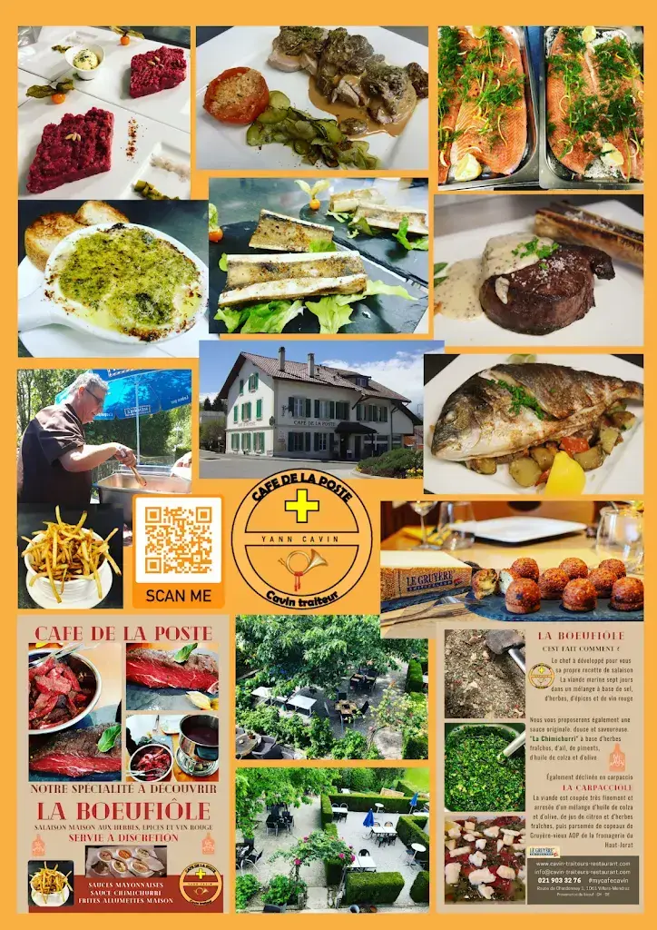 Menu_Café-Restaurant de la Poste et Cavin Traiteurs_Villars-Mendraz_image_2