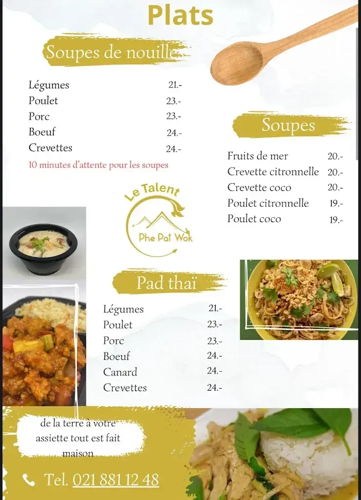 Menu_Auberge Le Talent Phe Pat Wok_Saint-Barthélemy_image_2