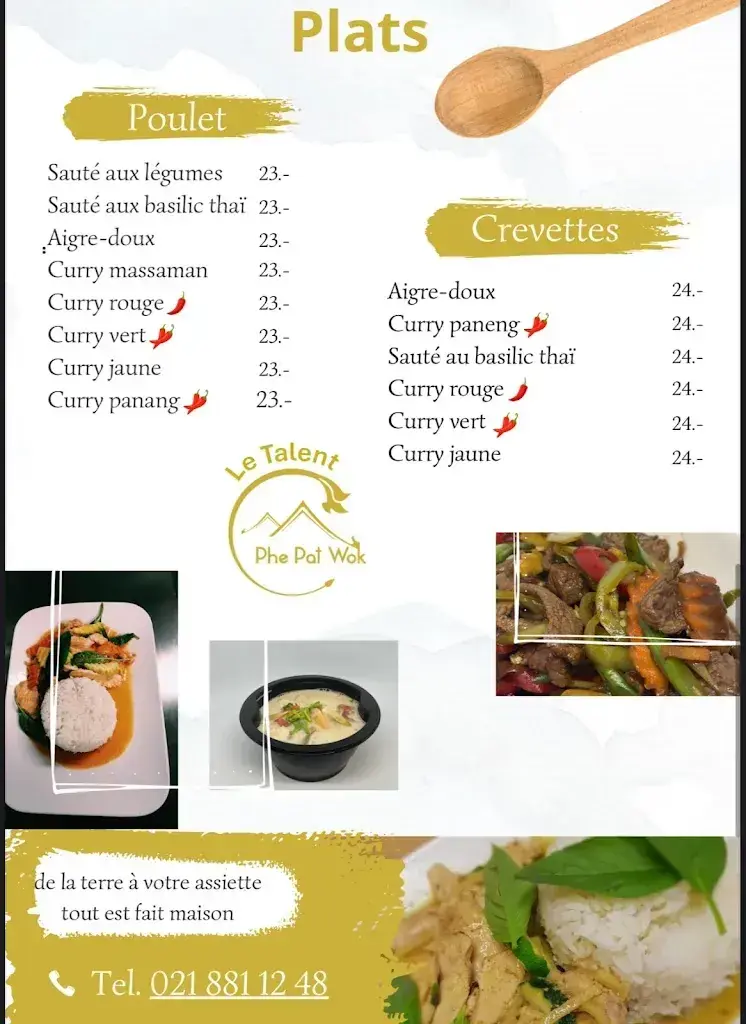 Menu_Auberge Le Talent Phe Pat Wok_Saint-Barthélemy_image_3